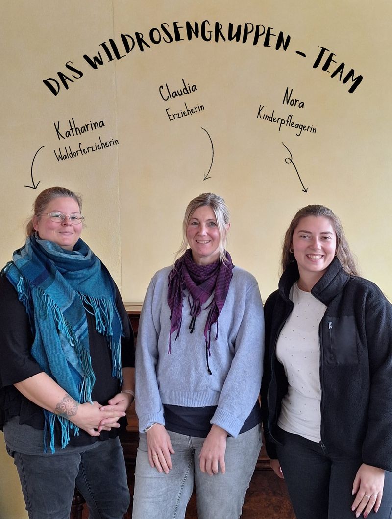 Das Wildrosengruppen-Team